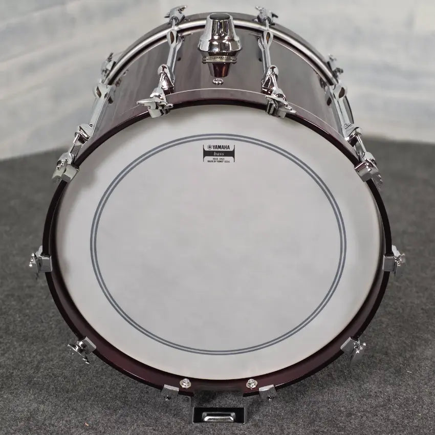 Used Yamaha Recording Custom Bass Drum 20x16 Classic Walnut - Good - Drum Center Of Portsmouth