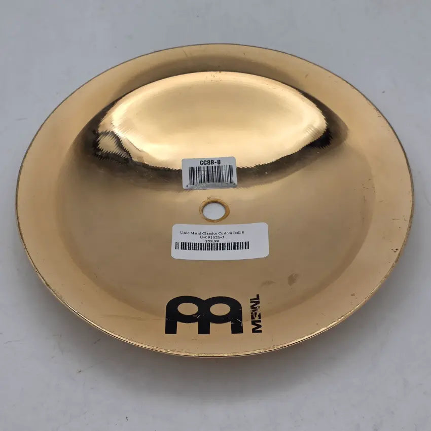 Used Meinl Classics Custom Bell 8" - Good - Drum Center Of Portsmouth