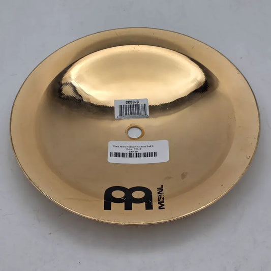Used Meinl Classics Custom Bell 8" - Good - Drum Center Of Portsmouth