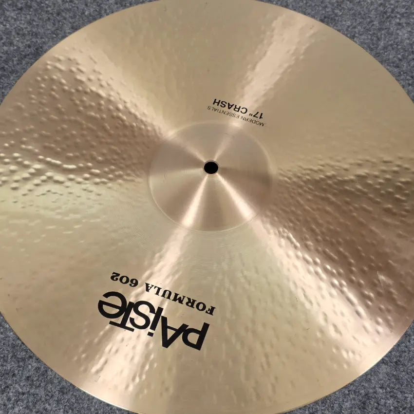 Used Paiste Formula 602 Modern Essentials Crash Cymbal 17" - Excellent - Drum Center Of Portsmouth