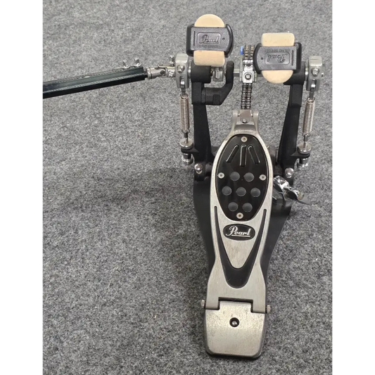 Used Pearl Double Bass Drum Pedal w/Bag - Good - Drum Center Of Portsmouth