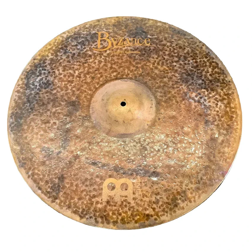 Used Meinl Byzance Extra Dry Thin Ride Cymbal 22" - Very Good - Drum Center Of Portsmouth