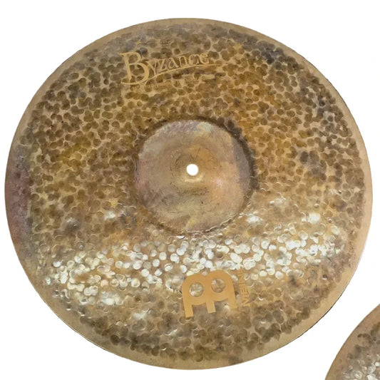 Used Meinl Byzance Extra Dry Medium Thin Hi Hat Cymbals 16" - Very Good - Drum Center Of Portsmouth