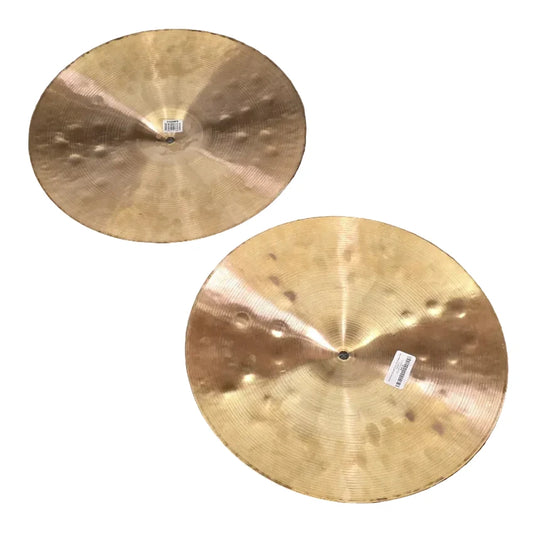 Used Meinl Byzance Extra Dry Medium Thin Hi Hat Cymbals 16" - Very Good - Drum Center Of Portsmouth