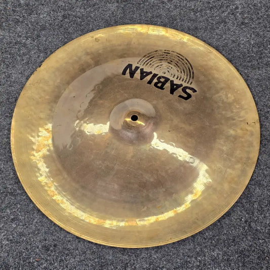 Used Sabian China Cymbal 18" Brilliant - Good - Drum Center Of Portsmouth