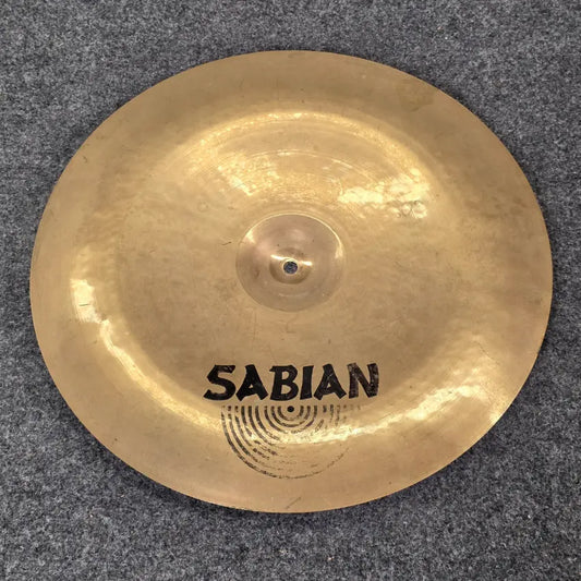 Used Sabian China Cymbal 18" Brilliant - Good - Drum Center Of Portsmouth