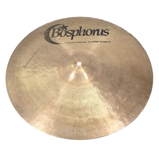 Used Bosphorus Traditional Ride Cymbal 19" w/Rivets - Good - Drum Center Of Portsmouth