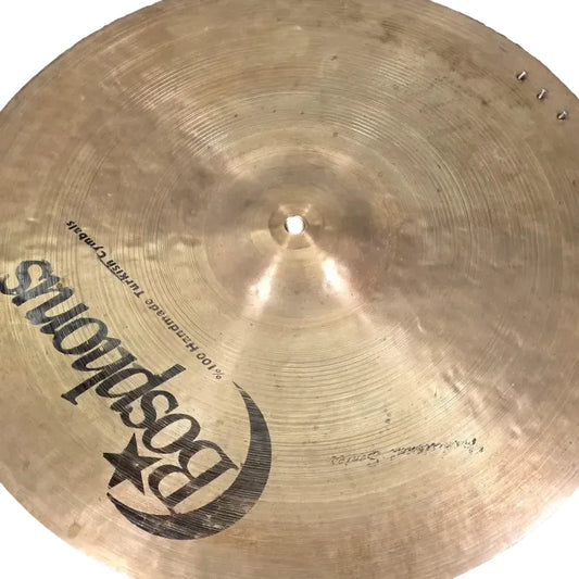 Used Bosphorus Traditional Ride Cymbal 19" w/Rivets - Good - Drum Center Of Portsmouth