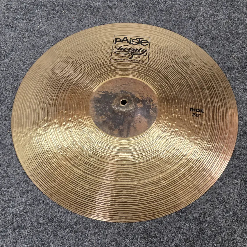 Used Paiste Twenty Ride Cymbal 20 - Good - Drum Center Of Portsmouth