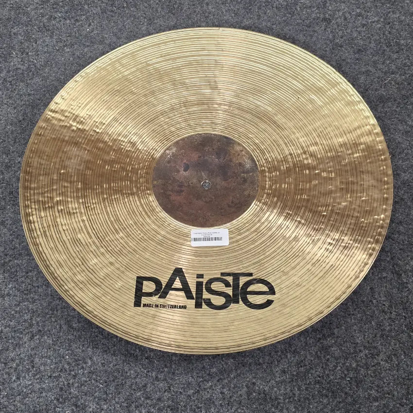 Used Paiste Twenty Ride Cymbal 20 - Good - Drum Center Of Portsmouth