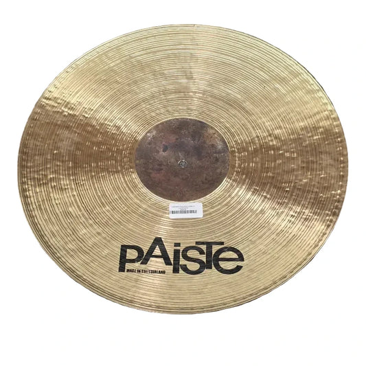 Used Paiste Twenty Ride Cymbal 20 - Good - Drum Center Of Portsmouth