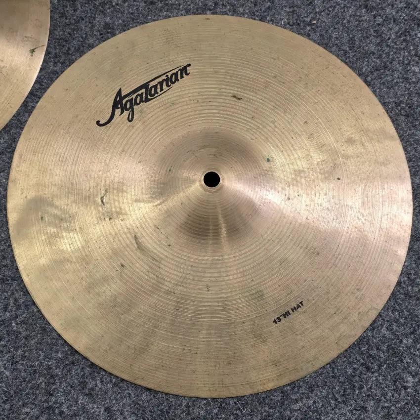 Used Agazarian Hi Hat Cymbals 13" - Good - Drum Center Of Portsmouth