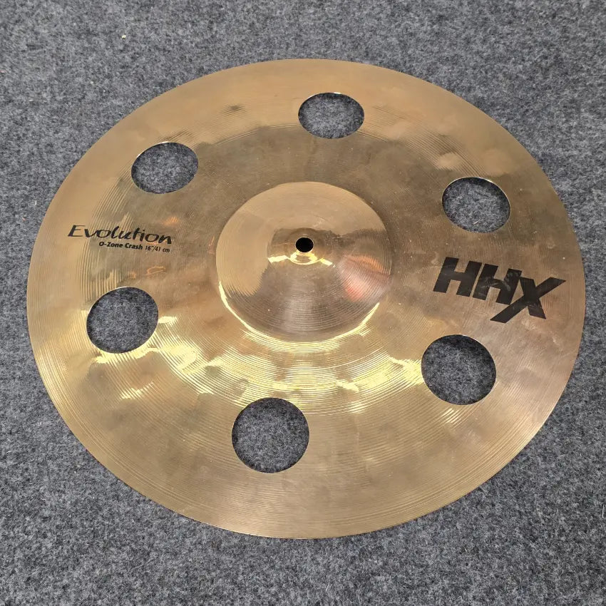 Used Sabian HHX Evolution O Zone Crash Cymbal 16" - Good - Drum Center Of Portsmouth