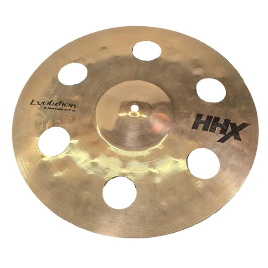 Used Sabian HHX Evolution O Zone Crash Cymbal 16" - Good - Drum Center Of Portsmouth