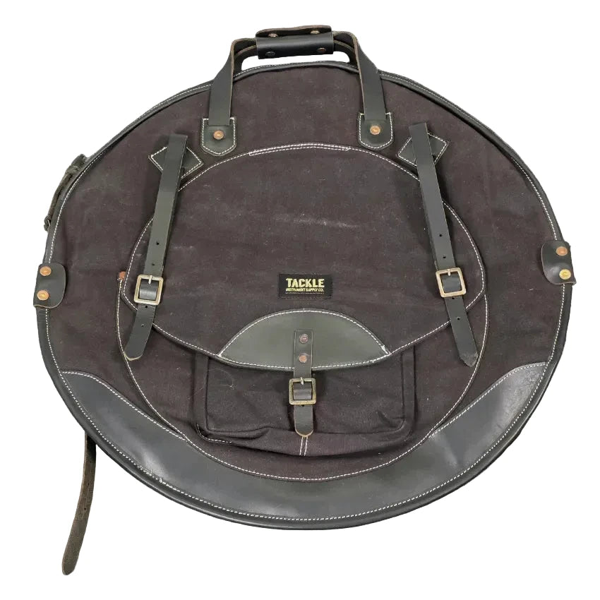 Used Tackle Instrument Supply Backpack Cymbal Bag 22" Black - Excellent - Drum Center Of Portsmouth