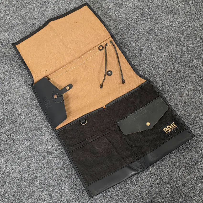 Used Tackle Bi-Fold Stick Bag Black - Excellent - Drum Center Of Portsmouth