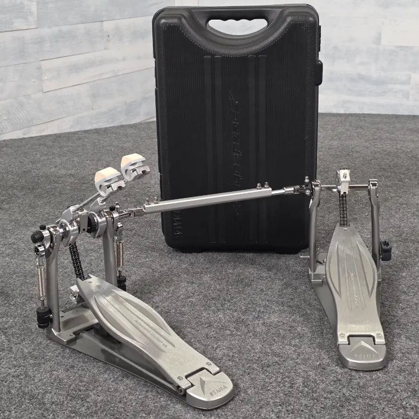 Used Tama Speed Cobra Lefty Double Bass Drum Pedal w/ Case - Very Good - Drum Center Of Portsmouth