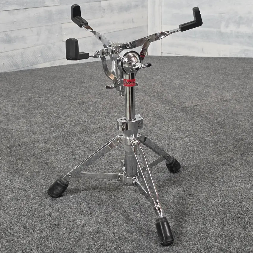 Used Ludwig Double-Braced Snare Drum Stand w/Ball Tilter - Good - Drum Center Of Portsmouth
