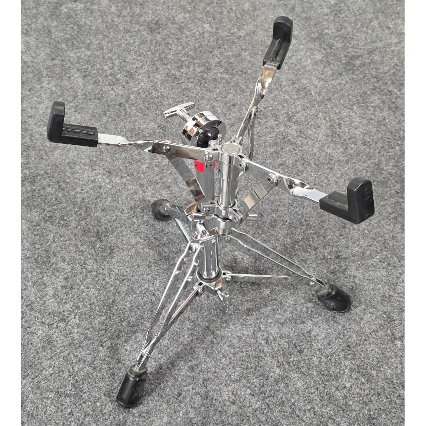 Used Ludwig Double-Braced Snare Drum Stand w/Ball Tilter - Good - Drum Center Of Portsmouth