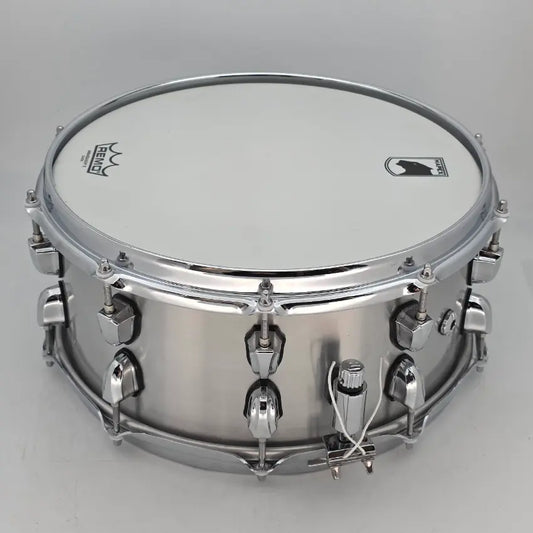 Used Mapex Atomizer Aluminum Snare Drum 14x6.5 - Very Good - Drum Center Of Portsmouth