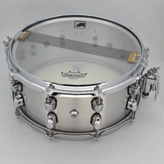 Used Mapex Atomizer Aluminum Snare Drum 14x6.5 - Very Good - Drum Center Of Portsmouth
