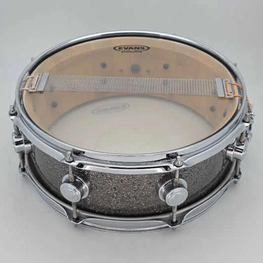 Used Noonan Maple Stave Snare Drum 13x5 Sparkle Lacquer - Very Good - Drum Center Of Portsmouth