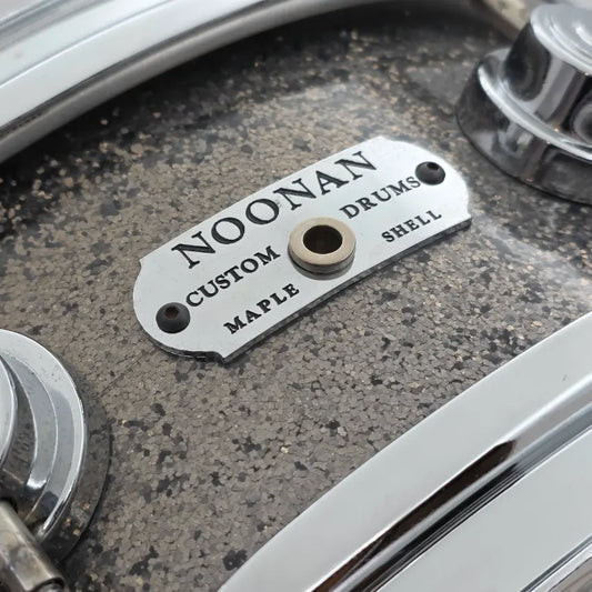 Used Noonan Maple Stave Snare Drum 13x5 Sparkle Lacquer - Very Good - Drum Center Of Portsmouth