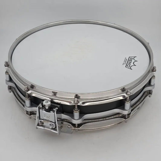 Used Pearl Free Floating Black Steel Piccolo Snare Drum 14x3.5 - Very Good - Drum Center Of Portsmouth