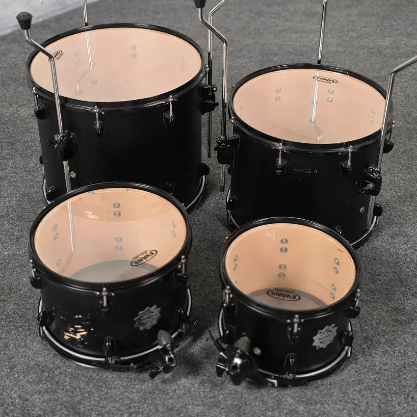 Used Dixon Demon 4pc Shell Pack - Fair - Drum Center Of Portsmouth