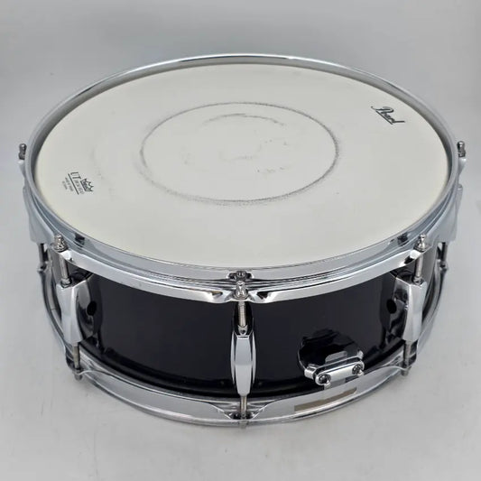 Used Pearl Export Snare Drum 14x5.5 Jet Black - Very Good - Drum Center Of Portsmouth