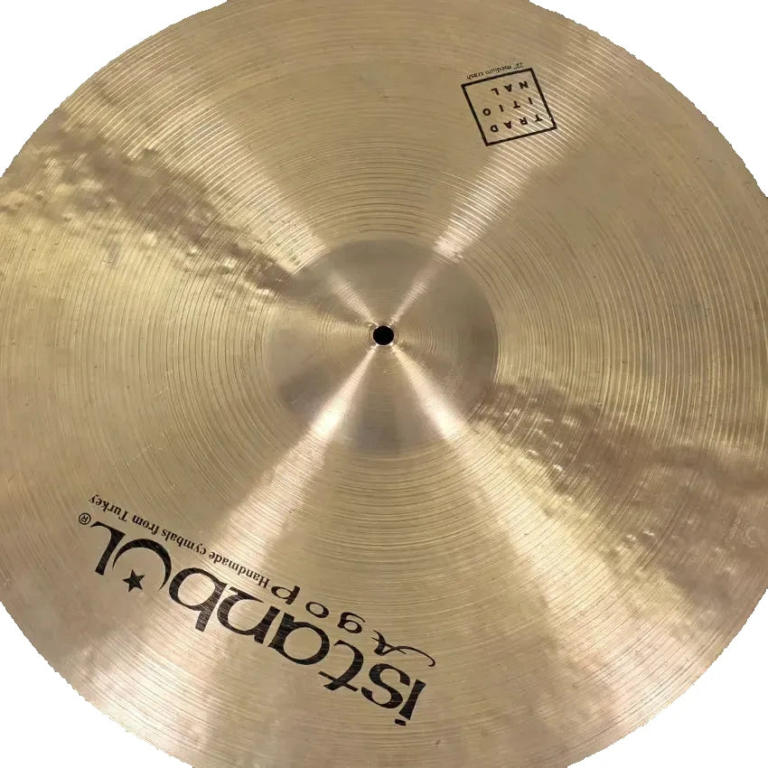 Used Istanbul Agop Traditional Medium Crash Cymbal 22" - Good - Drum Center Of Portsmouth