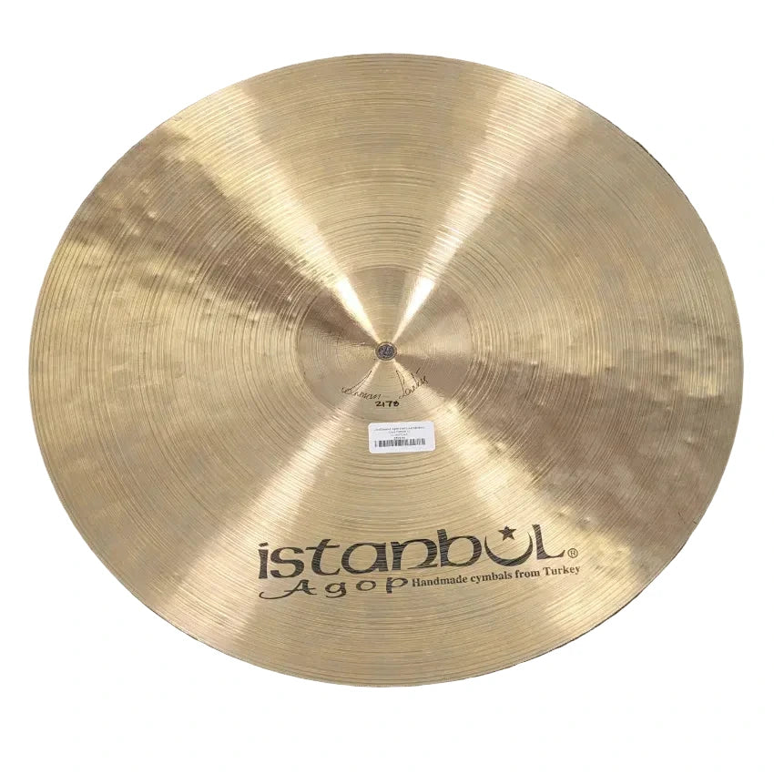 Used Istanbul Agop Traditional Medium Crash Cymbal 22" - Good - Drum Center Of Portsmouth
