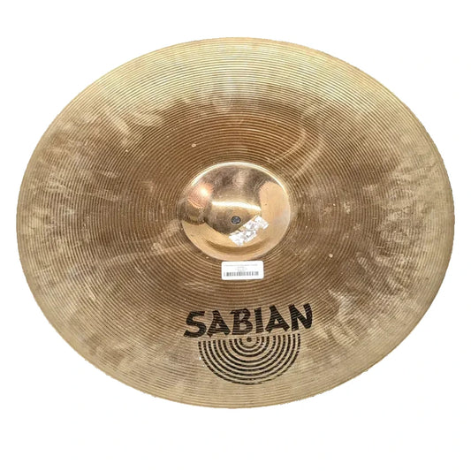 Used Sabian AA Medium Ride Cymbal 21" Brilliant - Good - Drum Center Of Portsmouth