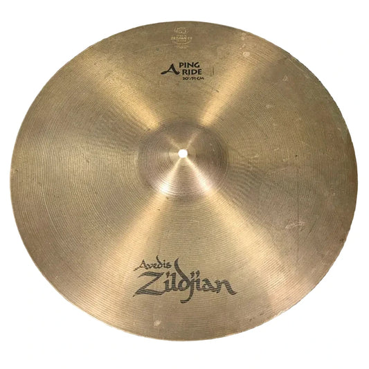 Used Zildjian A Ping Ride Cymbal 20" - Good - Drum Center Of Portsmouth
