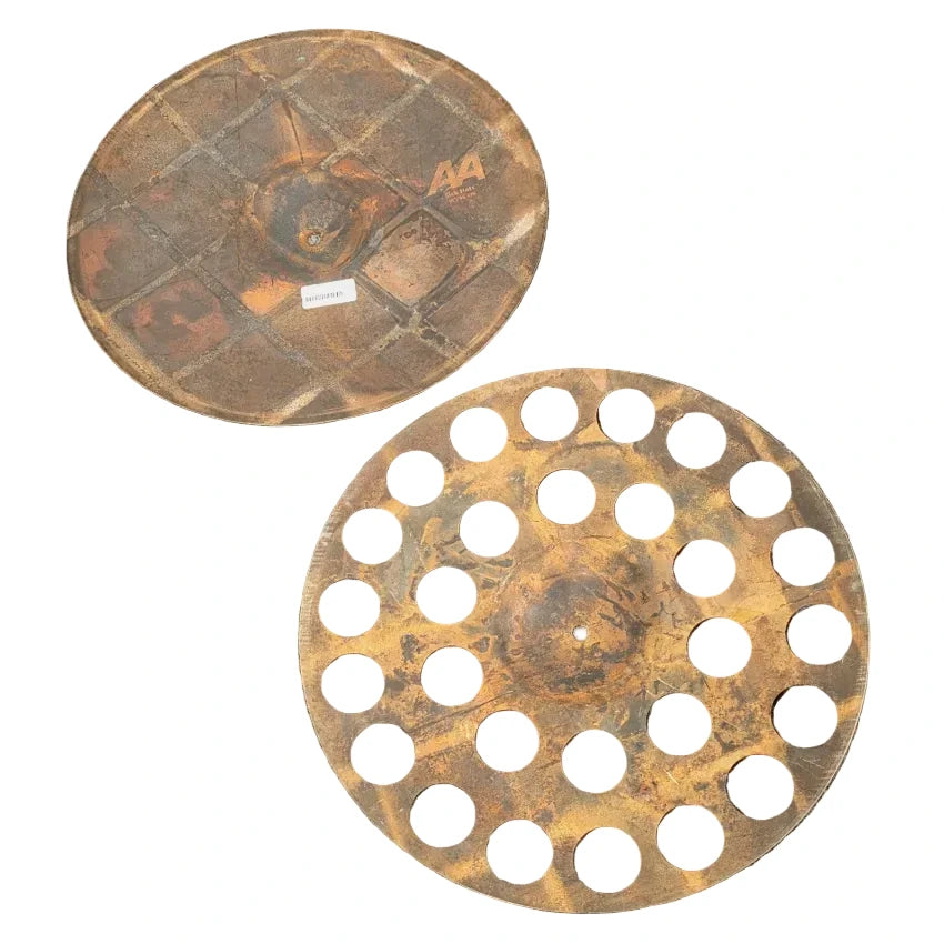 Used Sabian AA Sick Hat Cymbals 18" - Very Good - Drum Center Of Portsmouth