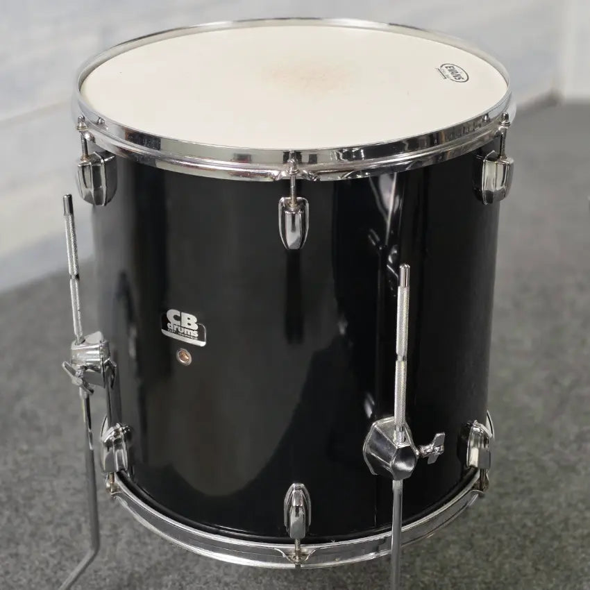 Used CB 5pc Drum Set Jet Black - Good - Drum Center Of Portsmouth