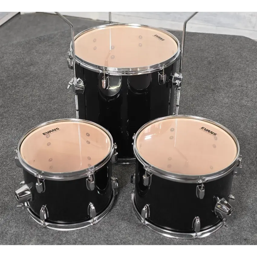 Used CB 5pc Drum Set Jet Black - Good - Drum Center Of Portsmouth