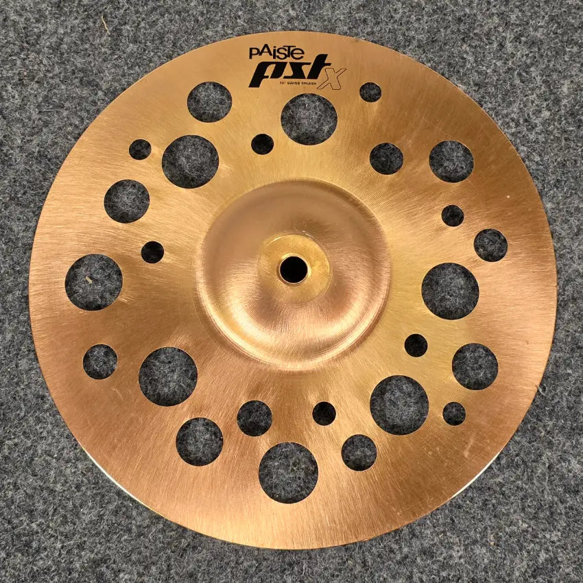 Used Paiste PST X Swish Splash Cymbal 10" - Very Good - Drum Center Of Portsmouth
