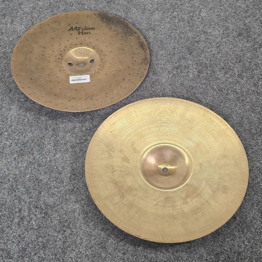 Used Sabian AA Fusion Hi Hat Cymbals 14" - Good - Drum Center Of Portsmouth