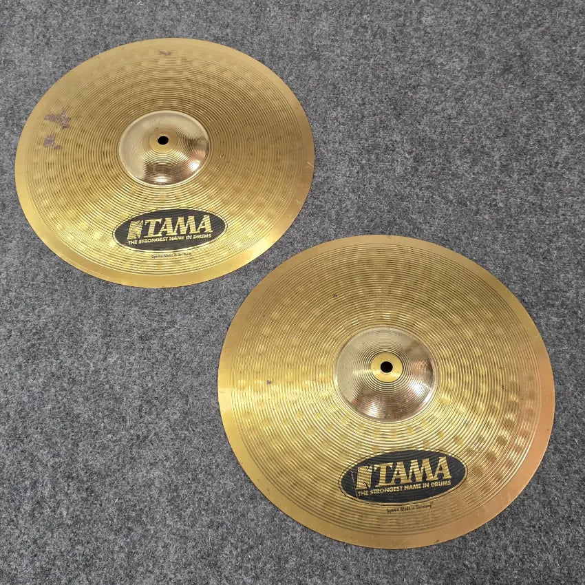 Used Tama Hi Hat Cymbals 14" - Fair - Drum Center Of Portsmouth