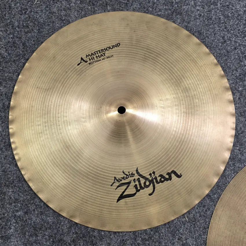 Used Zildjian A Mastersound Hi Hat Cymbals 14" - Good - Drum Center Of Portsmouth