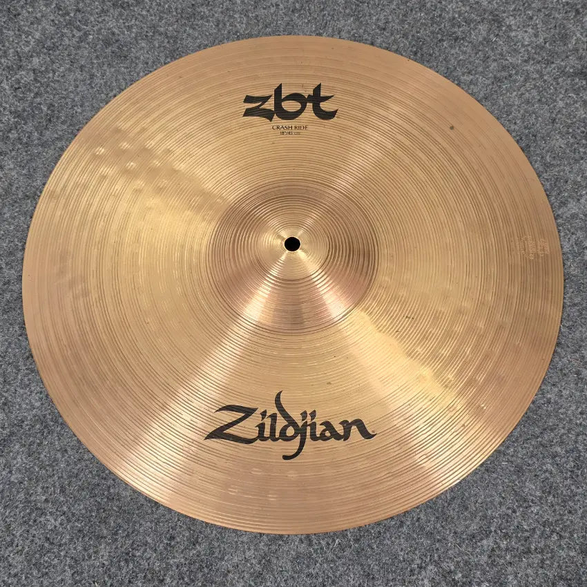 Used Zildjian ZBT Crash Ride Cymbal 18" - Good - Drum Center Of Portsmouth