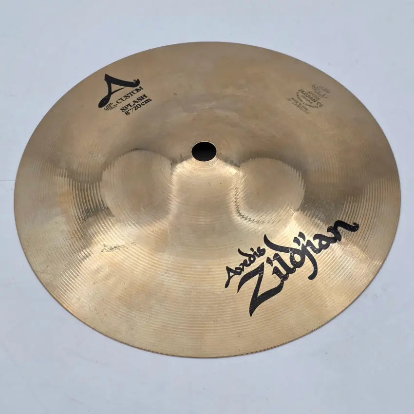 Used Zildjian A Custom Splash Cymbal 8 - Very Good - Drum Center Of Portsmouth