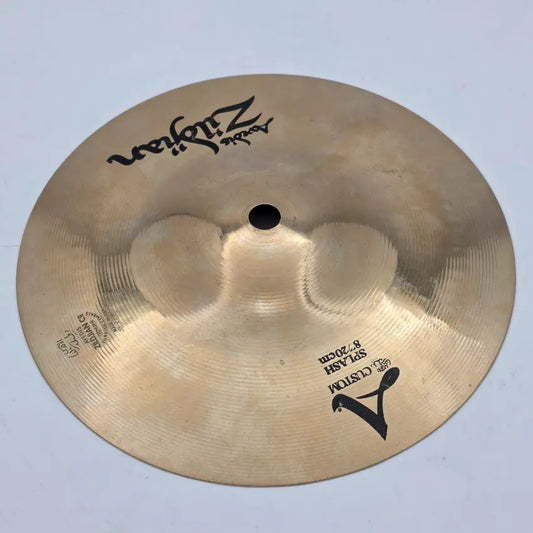 Used Zildjian A Custom Splash Cymbal 8 - Very Good - Drum Center Of Portsmouth