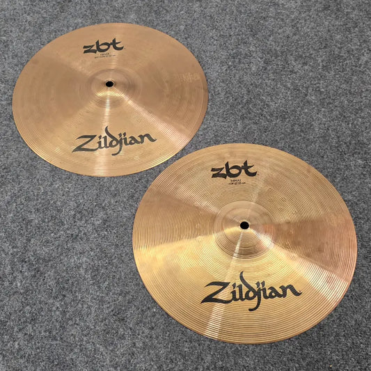 Used Zildjian ZBT Hi Hat Cymbals 13" - Good - Drum Center Of Portsmouth