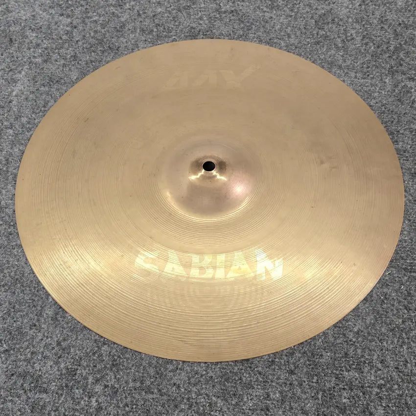 Used Sabian AAX Dark Crash Cymbal 16" Brilliant - Fair - Drum Center Of Portsmouth
