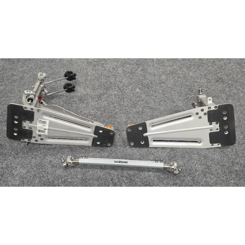 Used Pearl P3002D Demon Drive Double Bass Drum Pedal w/Case - Good - Drum Center Of Portsmouth