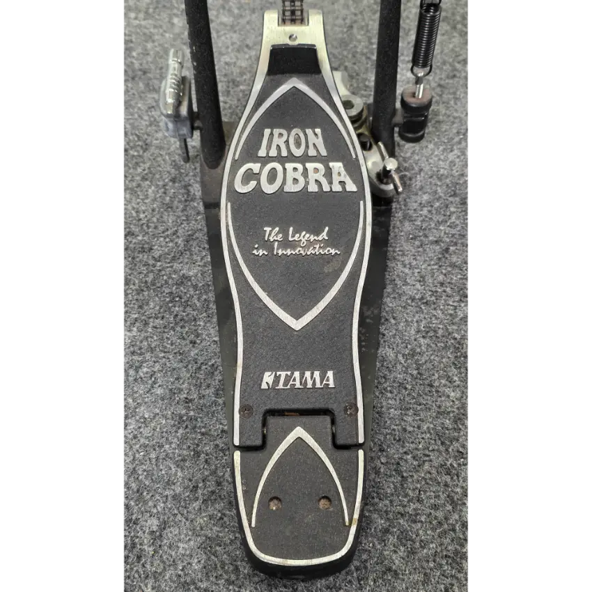 Used Tama Iron Cobra Single Bass Pedal w/Case- Good - Drum Center Of Portsmouth
