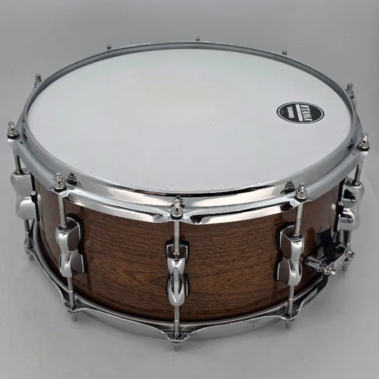 Used Tama SLP G-Hickory Snare Drum 14x6.5 Gloss Natural Elm - Very Good - Drum Center Of Portsmouth