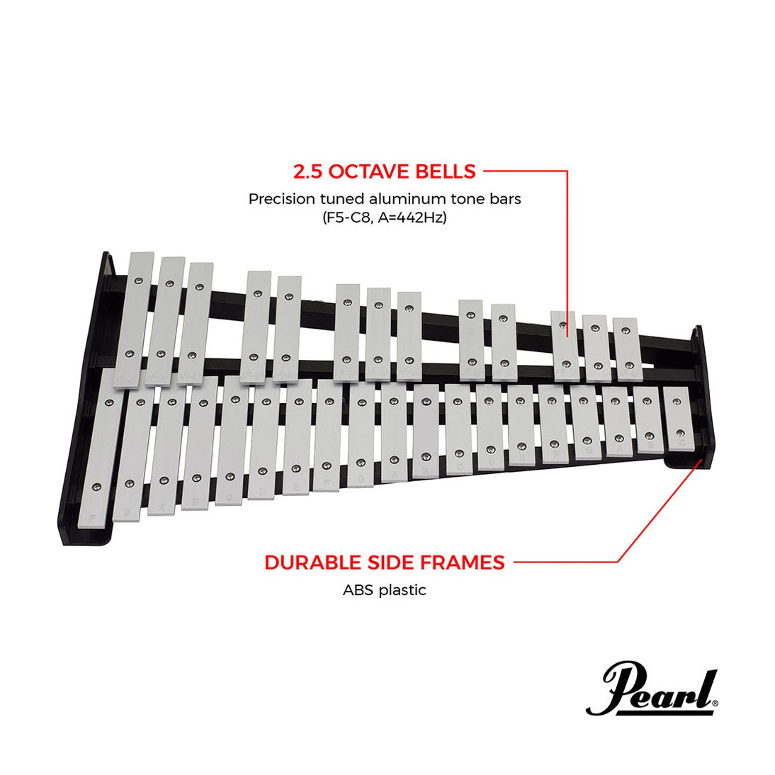 Pearl Student Bell Kit w/Backpack Case - Drum Center Of Portsmouth